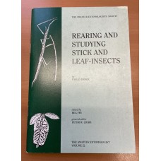 Rearing And Studying Stick And Leaf Insects Book - To Clear