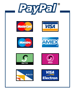 Credit / Debit Cards via PayPal